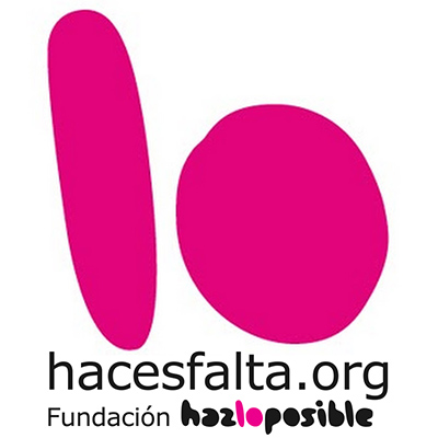 Logotipo HacesFalta. Desplegar formulario para importar tus datos desde hacesfalta.org